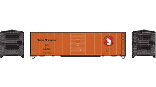 Athearn RND73554 HO 40' Box Car Single Door, GN/Express #2504 - PowerHobby