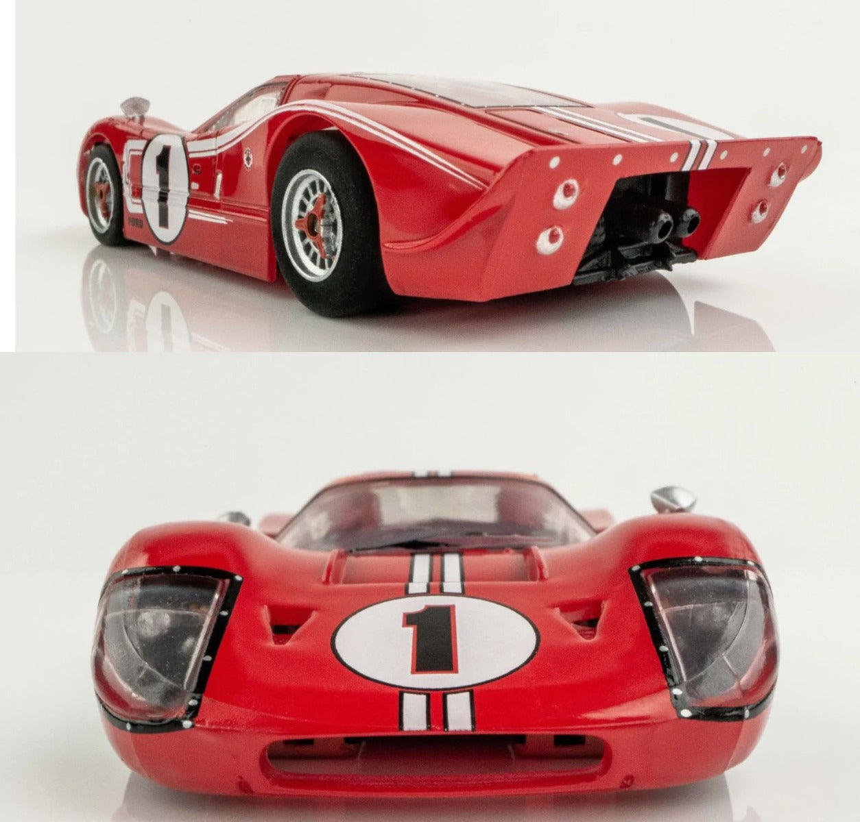 AFX 22042 Ford GT40 Mark IV #1 LeMans Mega G+ HO Slot Car AFX22042 - PowerHobby