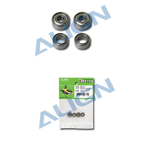 Align H50066 Bearing 4x7x2.5mm / 3x8x3mm (MR74ZZ/MR83ZZ) T-Rex 500 - PowerHobby