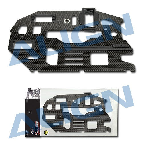 Align H60211 T-Rex 600PRO 2.0mm Carbon Main Frame Right - PowerHobby