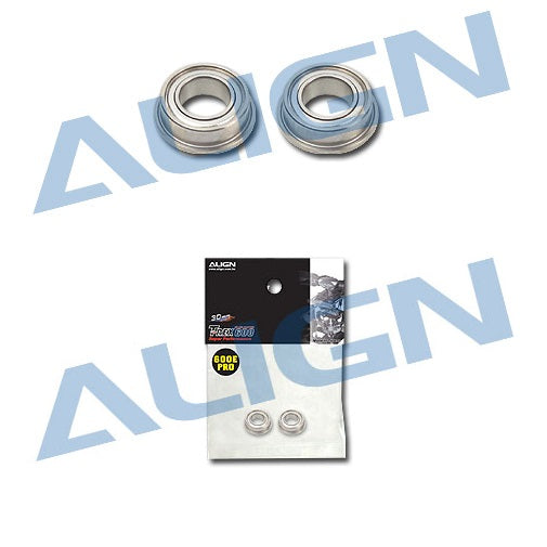 Align H60226 T-Rex 600PRO 5x9x2.4mm Flanged Bearing Set (2) - PowerHobby