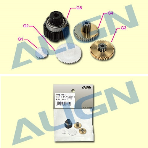 Align HSP41035 DS420 Servo Gear Set - PowerHobby