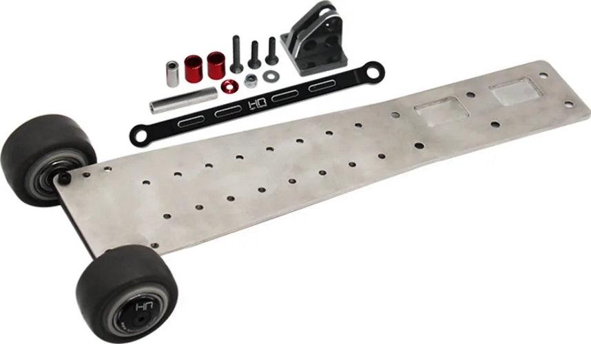 Hot Racing Speed Run Stainless Steel Wheelie Bar Arrma Kraton Outcast - PowerHobby