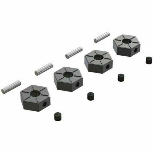 ARRMA AR310816 Wheel Hex Metal 12mm (4) New in Package - PowerHobby