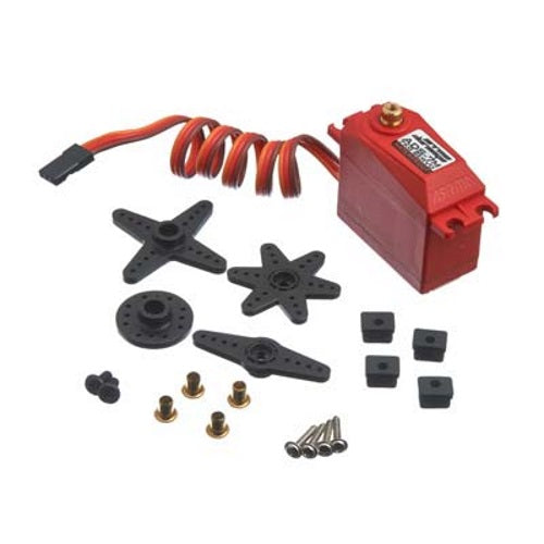 ARRMA AR390136 ADS-7M V2 6.5kg Waterproof Steering Servo Red - PowerHobby