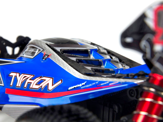 Arrma AR406118 Painted Decaled Trimmed Body (Blue) Typhon 6S Blx - PowerHobby