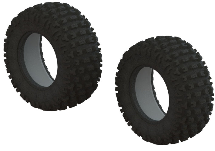 Arrma AR520044 Dboots Fortress SC Tires & Inserts (2Pieces) Senton - PowerHobby