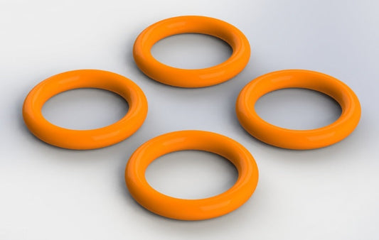 Arrma AR716014 O-Ring 7X1.5MM (4Pieces) Nero 6S Nero Fazon - PowerHobby