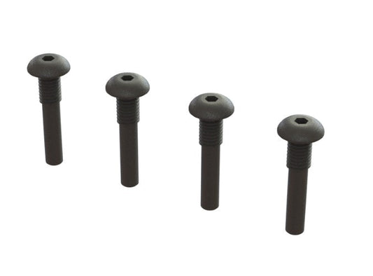 Arrma AR727411 King Pin Screw M5x24mm (4Pieces) Kraton Outcast - PowerHobby