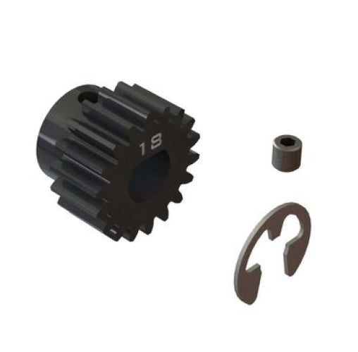 Arrma ARA311038 18T / 18Tooth Mod1 Safe-D8 Pinion Gear - PowerHobby