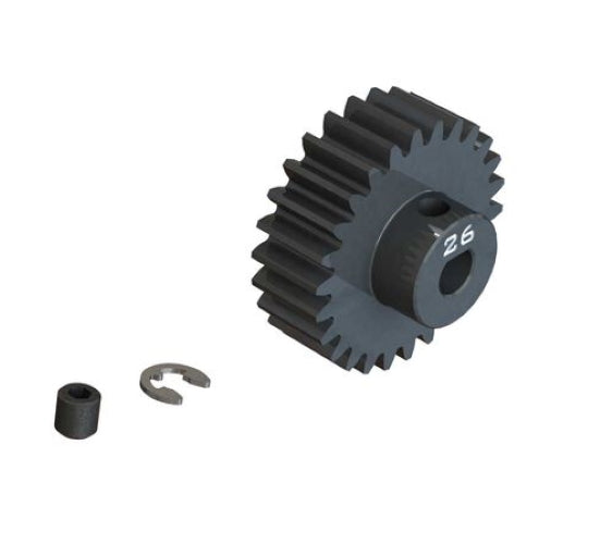 Arrma ARA311056 26T / 26Tooth Mod1 Safe-D5 Pinion Gear - PowerHobby