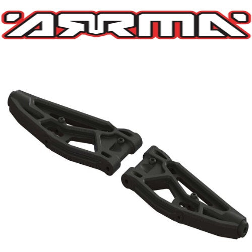 Arrma ARA330656 Kraton EXB Front Lower Suspension Arms 135mm - PowerHobby