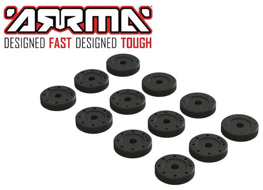 Arrma ARA330739 Shock Piston Set 1.4mm  1.5mm Blank 1/5 Kraon / Outcast - PowerHobby