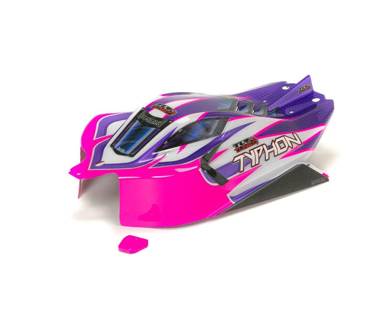 Arrma ARA406162 Finished Body TLR Tuned Pink/Purple TYPHON - PowerHobby