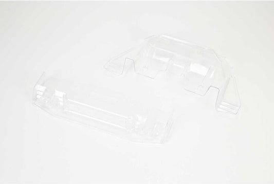 Arrma ARA410012 Clear Splitter And Diffuser Trimmed FELONY 6S BLX - PowerHobby