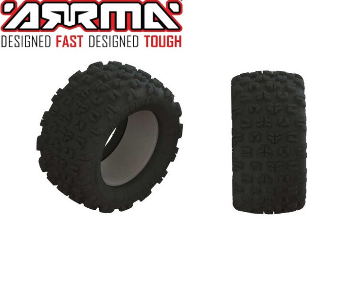 Arrma ARA520059 dBoots Copperhead2 Mt Tires & Inserts 1/5 Kraton / Outcast - PowerHobby