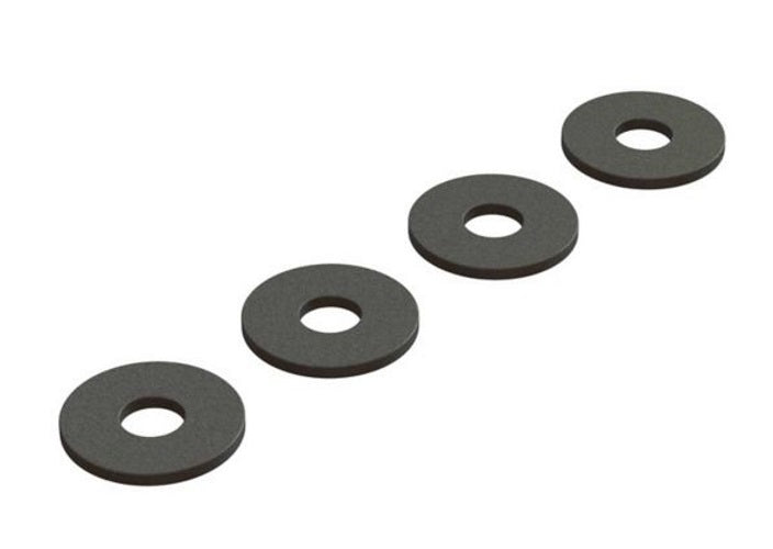 Arrma ARA709053 Washer 4.2x12x1mm (4) Kraton 4X4 8S Outcast 8S - PowerHobby