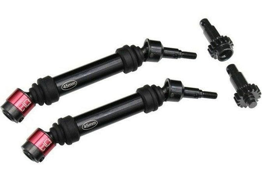 Hot Racing ATF288RC CV Splined Front/Rear Driveshafts Arrma 1/10 4X4 Vechicles - PowerHobby