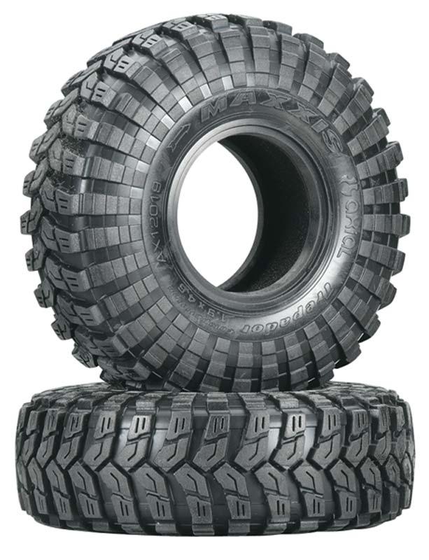 Axial AX12019 Tires 1.9" Maxxis Trepador Tires (2) (R35 Compound) SCX10 /II - PowerHobby