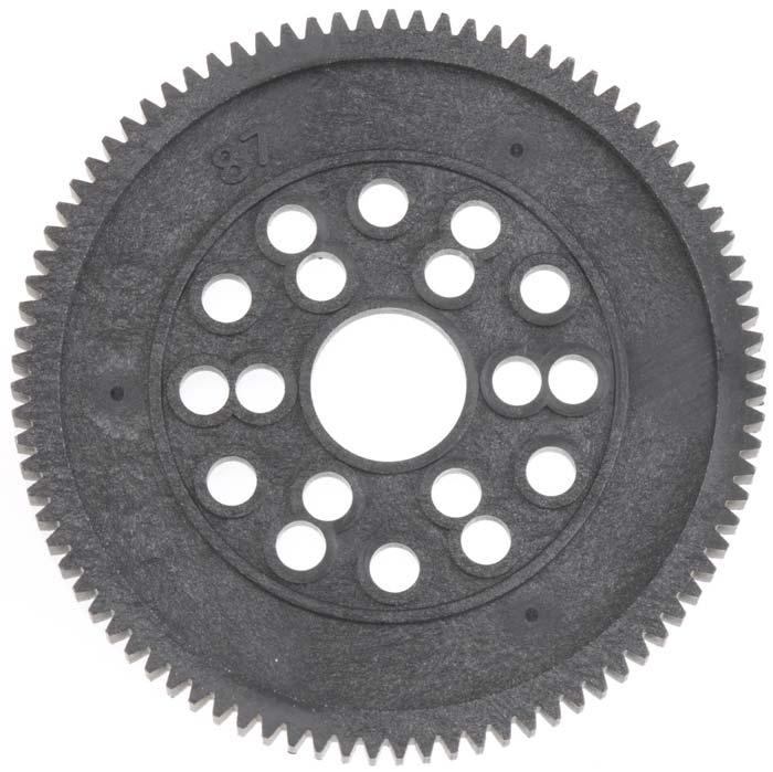 Axial AX30672 SCX10 AX10 Wraith Spur Gear 48DP 87T - PowerHobby