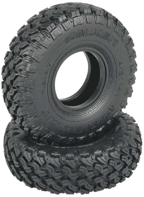 Axial AX31143 1.9 Falken Wildpeak Mud Terrain Tires R35 (2) SCX10 SCX10 II - PowerHobby