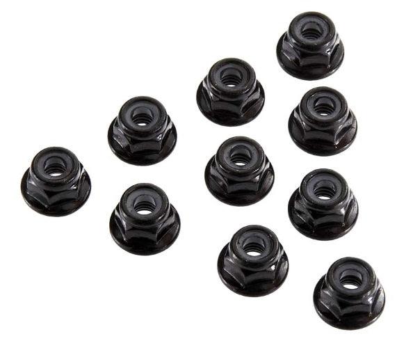 Axial AX31250 M4 Serrated Nylon Lock Nut (10) Yeti / XL Score Bomber AX10 Wraith - PowerHobby