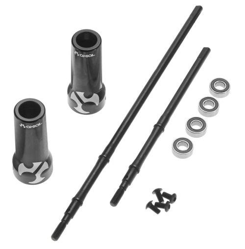 Axial AX31290 AR60 OCP Full Width Axle Adapter Set Yeti Wraith AX10 - PowerHobby