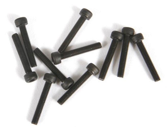 Axial AX31399 M2.6x18mm Cap Head (Black) (10) SCX10 II - PowerHobby