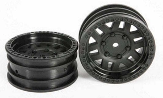 Axial AX31587 1.9 KMC XD Machete Crawl Wheels Black (2pieces) SCX10 II - PowerHobby