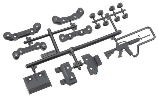 Axial AX80100 EXO Chassis Guard/Toe Block Insert Set Front / Rear - PowerHobby