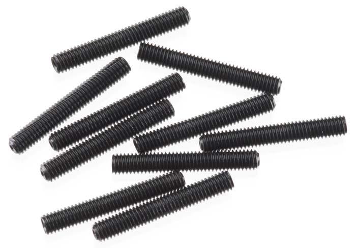 Axial AXA0187 XR10 Wraith RR10 Bomber Set Screw Set M3x20mm Black (10) - PowerHobby