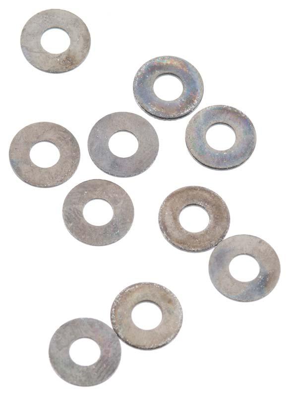 Axial AX1072 SCX10 3x8x0.5mm Washer (Black) (10) - PowerHobby