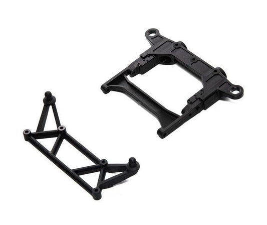 Axial AXI231024 Rear Chassis Brace Bumper Body Mount SCX10 III - PowerHobby