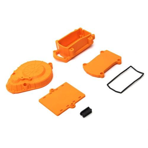 AXIAL AXI231031 Cage Radio Box Spur Cover (Orange) RBX10 - PowerHobby