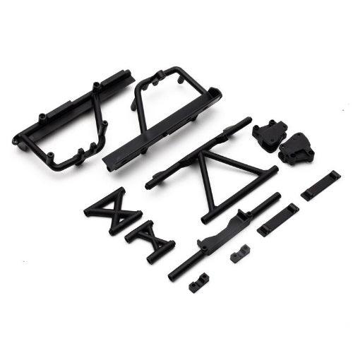 AXIAL AXI231034 Cage Supports Battery Tray (Black) RBX10 - PowerHobby