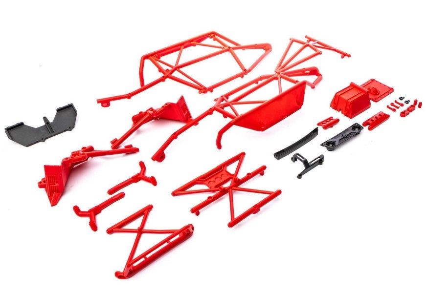 Axial AXI231044 Cage Set Complete Red Capra 4WS UTB - PowerHobby