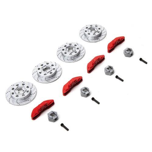 AXIAL AXI232045 Hex Rotor Caliper and Pin Set (4) RBX10 - PowerHobby