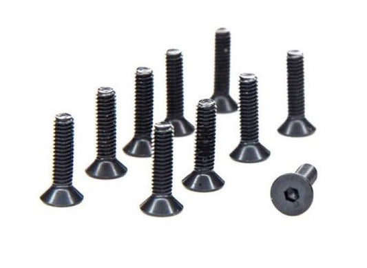 Axial AXI235168 M2.5 x 10mm Flat Head Screws (10) SCX10 III - PowerHobby