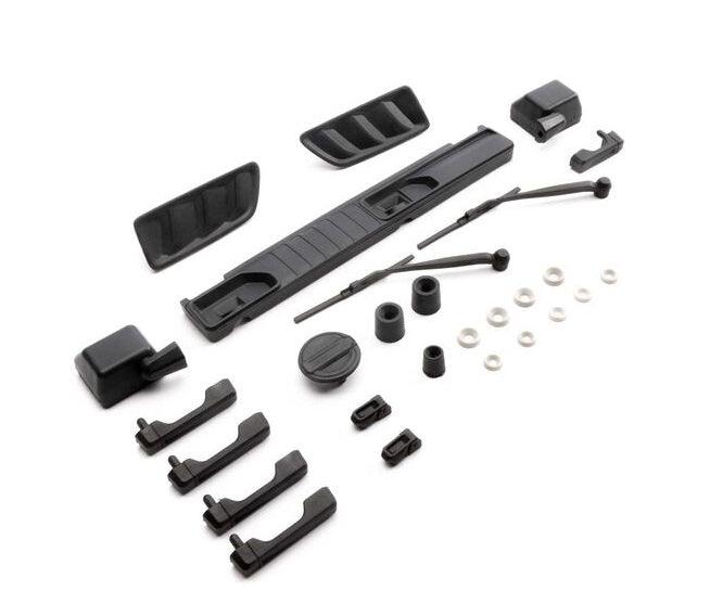 Axial AXI250004 SCX6 Jeep JLU Exterior Detail Parts - PowerHobby