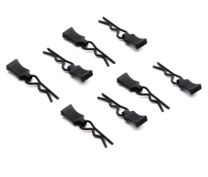 Axial AXI250010 SCX6 6mm Body Clip with Tabs (8) - PowerHobby