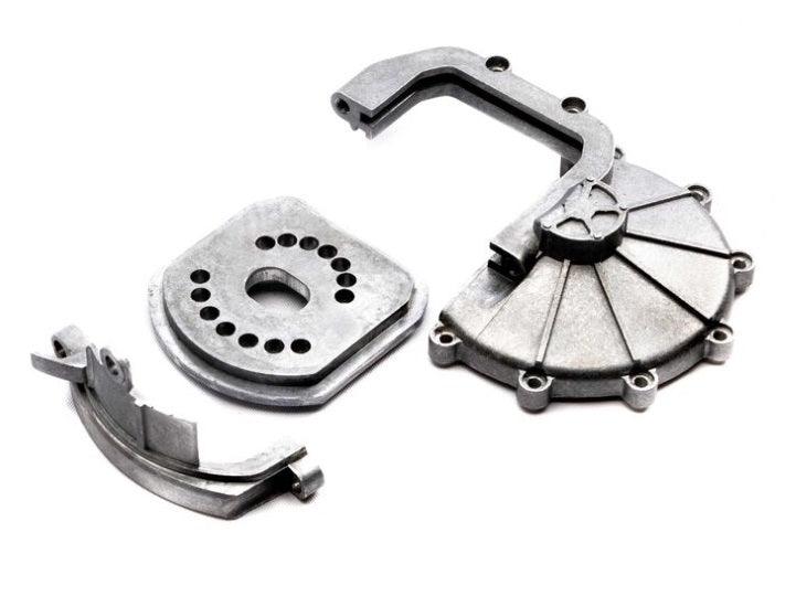 Axial AXI252012 SCX6 Motor Plate & Clamp - PowerHobby