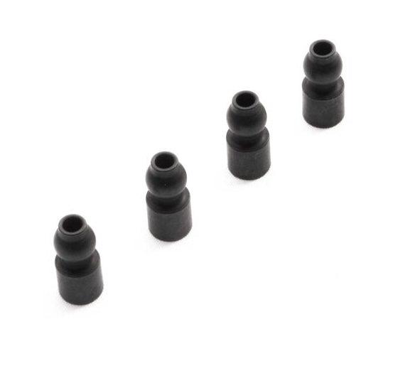 Axial AXI254007 SCX6 Shock Mount Pivot Balls Steel (4) - PowerHobby