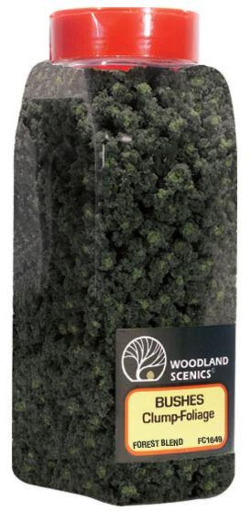 Woodland Scenics FC1649 N/HO Bushes Shaker Forest Blend 32 oz Train Scenery - PowerHobby