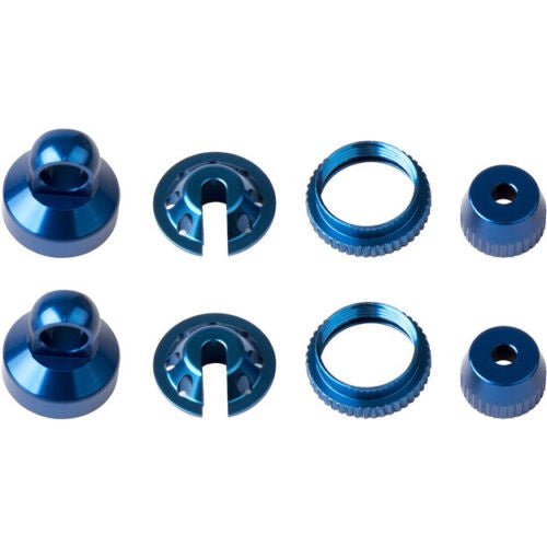 Associated ASC42085 Enduro Shock Parts Blue Aluminum - PowerHobby