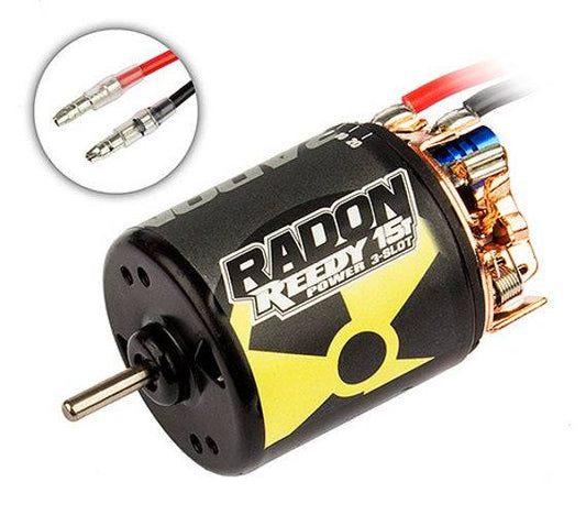 Team Associated 27425 Reedy Radon 2 15T 3-Slot 4100Kv Brushed Motor - PowerHobby