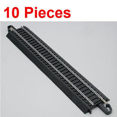 Bachmann 44481 9" Straight E-Z HO Train Track (12 Pieces) - PowerHobby