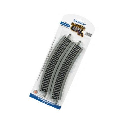 Bachmann 44501 HO 18" Radius Curved Track (4) - PowerHobby