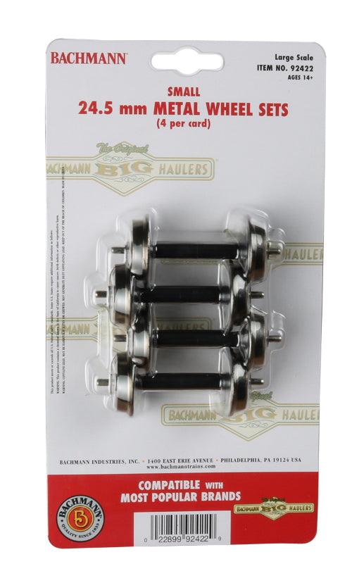 Bachmann 92422 Large Scale Small Metal Wheel Set (4 Per Card) - PowerHobby