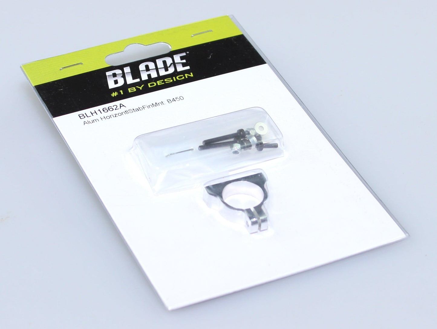 Blade 450 3D / X Aluminum Horizontal Stablizer Fin Mount BLH1662A - PowerHobby