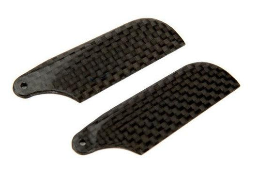 Blade 400/ 450/ 450 X Tail Rotor Blade Set Carbon Fiber Blade BLH1671C - PowerHobby